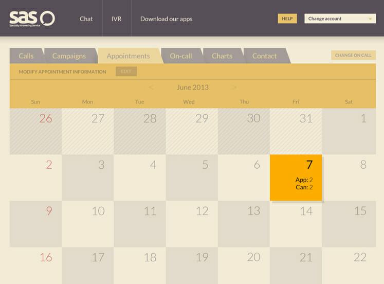 Daily Appointment View