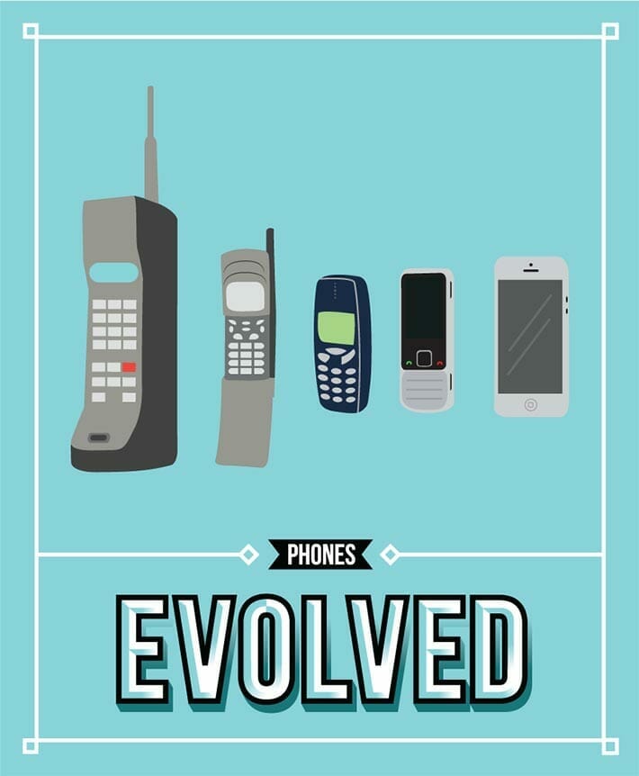 Hooray! Cell phones have evolved! Hooray! Cell phones have evolved!