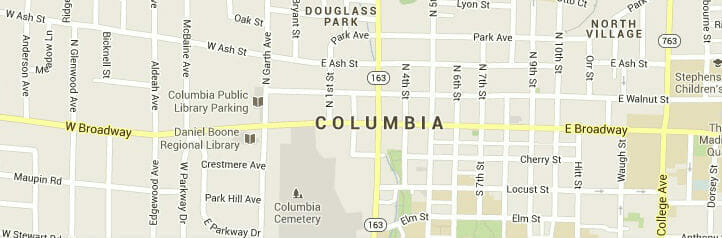 Map of Columbia, South Carolina Map of Columbia, South Carolina