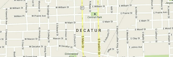 Map of Decatur, Alabama Map of Decatur, Alabama