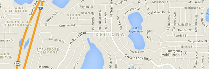 Map of Deltona, Florida Map of Deltona, Florida
