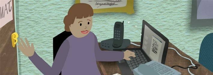 A happy female small business owner A happy female small business owner