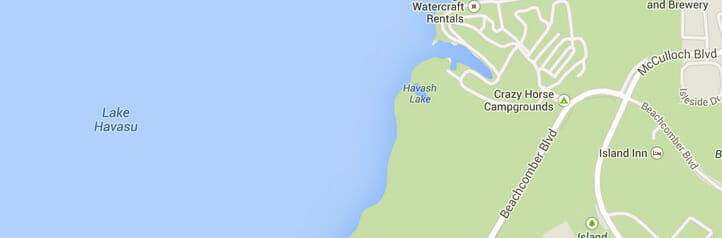 Map of Lake Havasu, Arizona Map of Lake Havasu, Arizona