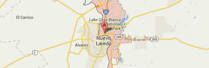 Map of Laredo, Texas Map of Laredo, Texas