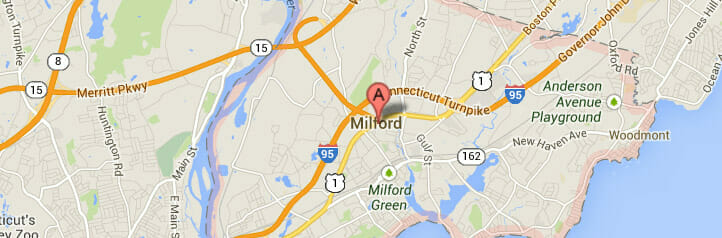Map of Milford, Connecticut Map of Milford, Connecticut