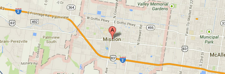 Map of Mission, Texas Map of Mission, Texas
