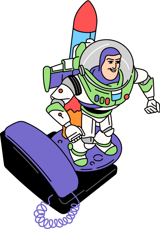 Buzz Lightyear Novelty Phone Buzz Lightyear Novelty Phone