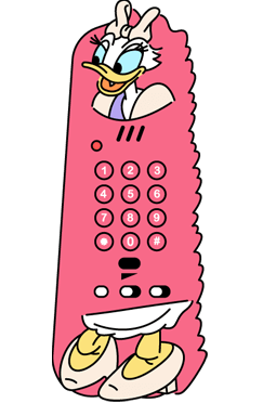 Daisy Duck Novelty Phone Daisy Duck Novelty Phone