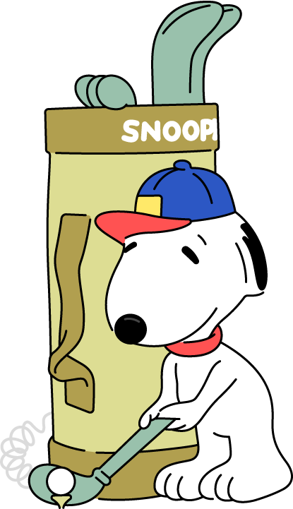 Golfer Snoopy Novelty Phone Golfer Snoopy Novelty Phone