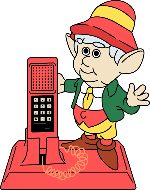 Keebler Elf Novelty Phone Keebler Elf Novelty Phone