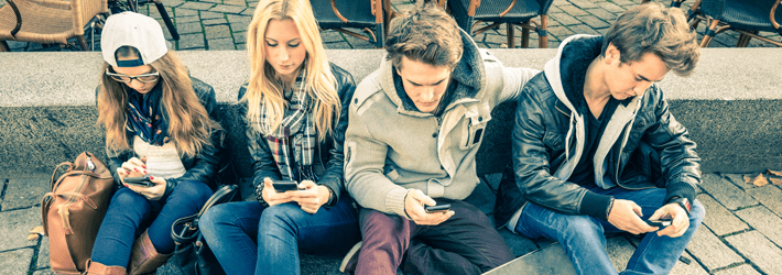 Millennials on Phones Millennials on Phones