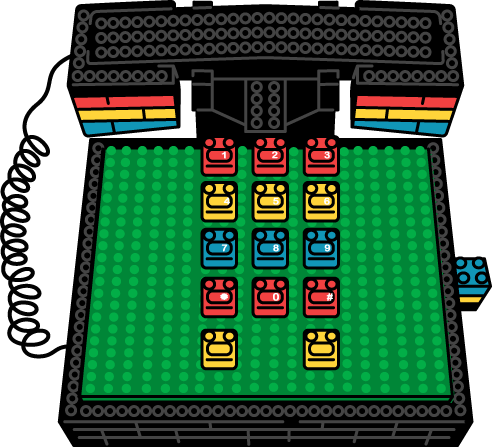 Lego Novelty Phone Lego Novelty Phone