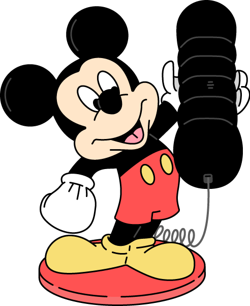 Mickey Mouse 5 Novelty Phone Mickey Mouse 5 Novelty Phone