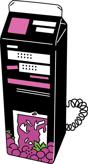 Minutemaid Grapeade Novelty Phone Minutemaid Grapeade Novelty Phone