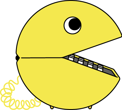 Pac-man 2 Novelty Phone Pac-man 2 Novelty Phone