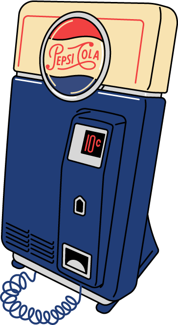 Pepsi-vending-machine-novelty-phone Pepsi-Cola Vending Machine Novelty Phone