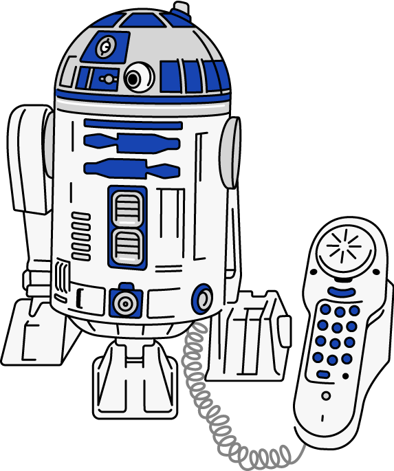 R2D2 Novelty Phone R2D2 Novelty Phone