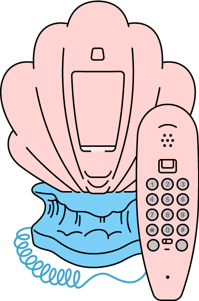 The Little Mermaid Novelty Phone The Little Mermaid Novelty Phone