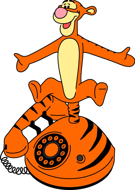 Tigger Novelty Phone Tigger Novelty Phone
