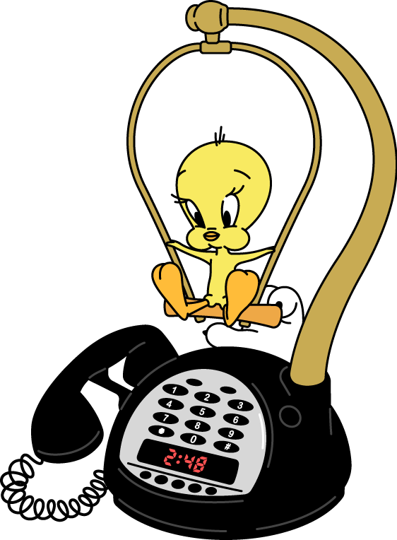 Tweety Bird Alarm Clock Novelty Phone Tweety Bird Alarm Clock Novelty Phone