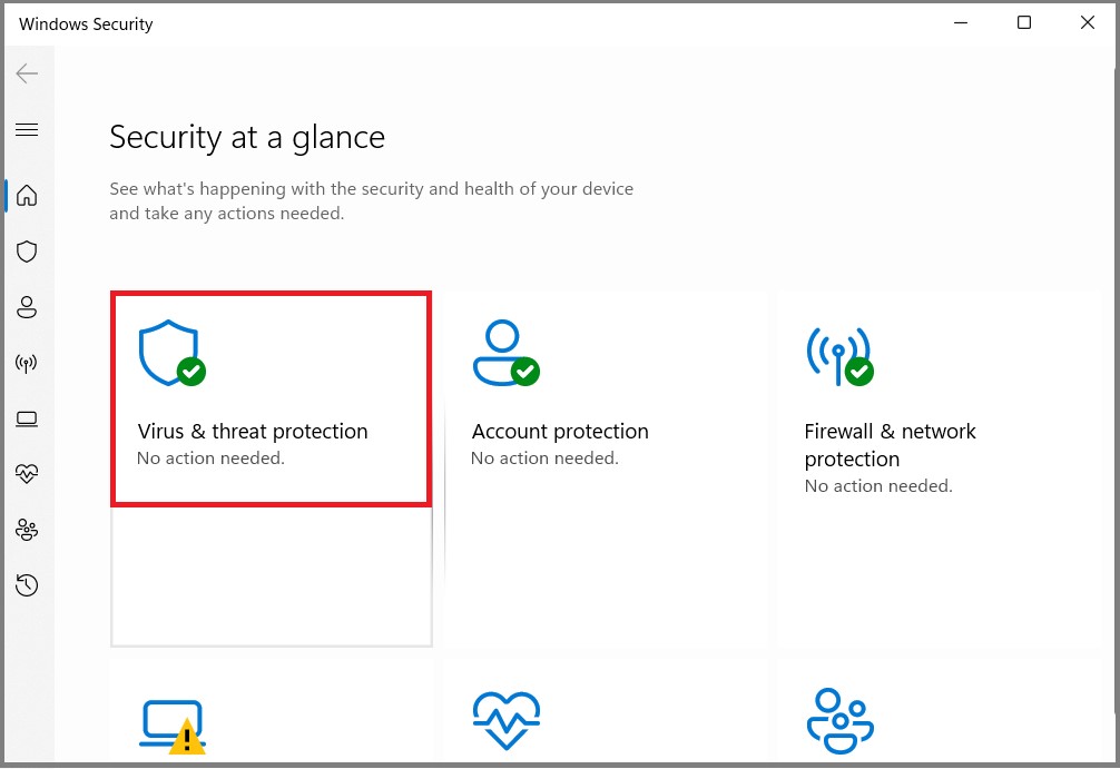 Disable Windows Security