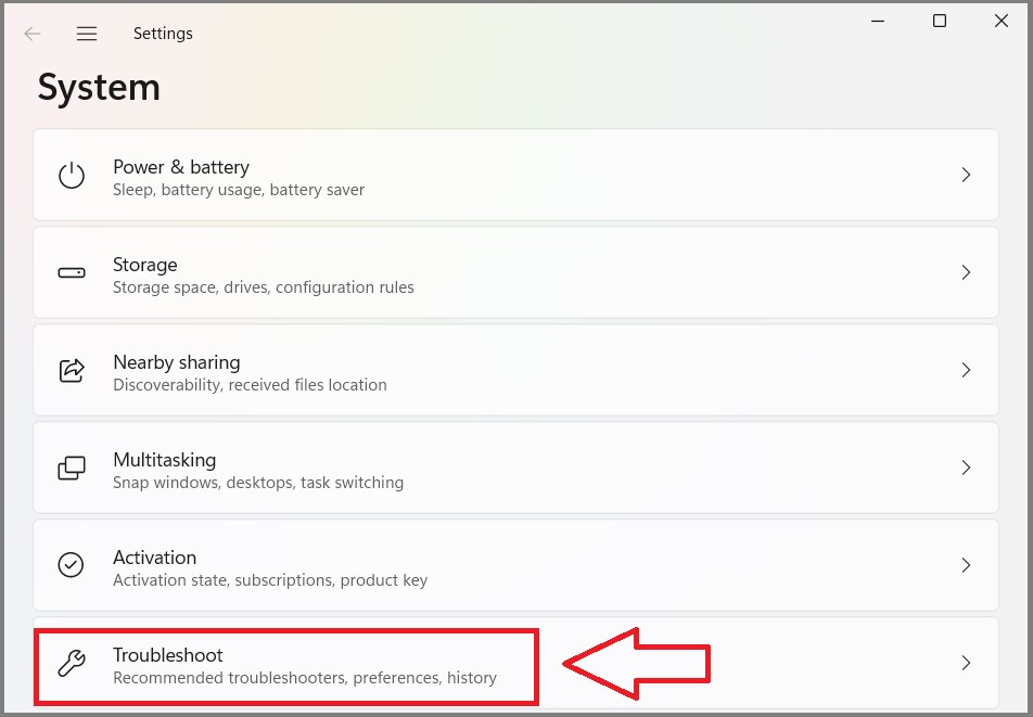 Windows Troubleshoot Error code 0x8000ffff in Windows 11