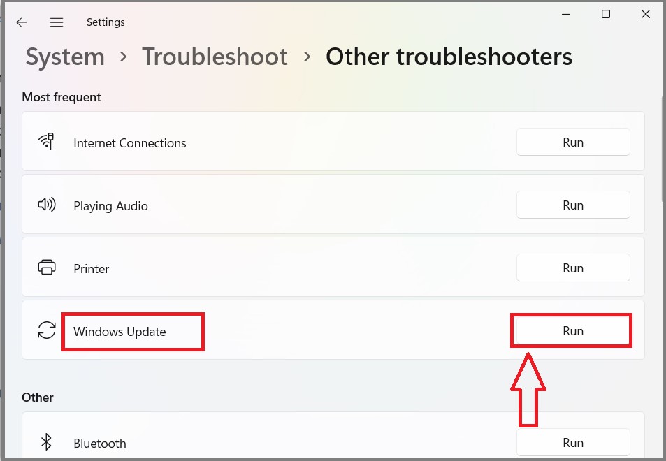 Windows Troubleshoot Error code 0x8000ffff in Windows 11